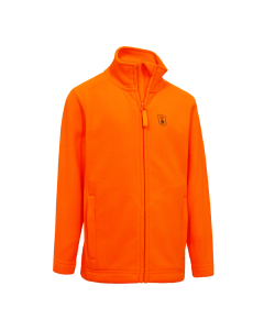 5631-663 Deerhunter Youth Atlas Light Fleece Jacke - Safety Orange