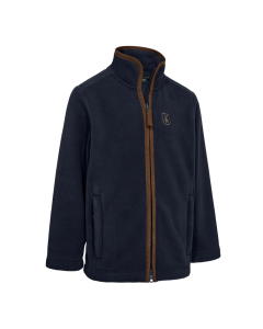 5639 Deerhunter Youth Cumbria Fleece Jacke - Dunkelblau